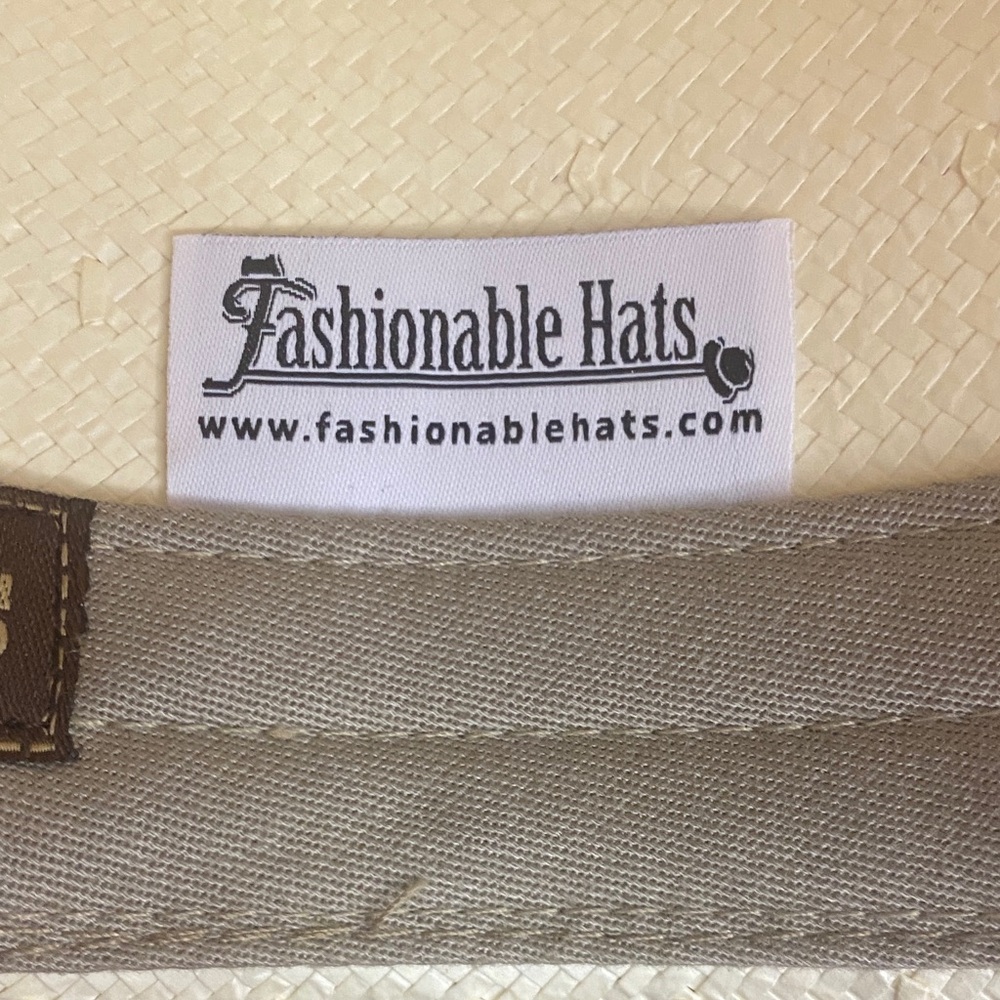 Stetson Light Straw Fedora Hat - Ivory - Picture 6 of 16